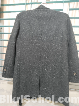 Mens longcoat blazer cut
